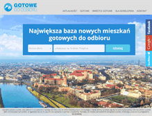 Tablet Screenshot of gotowedoodbioru.pl